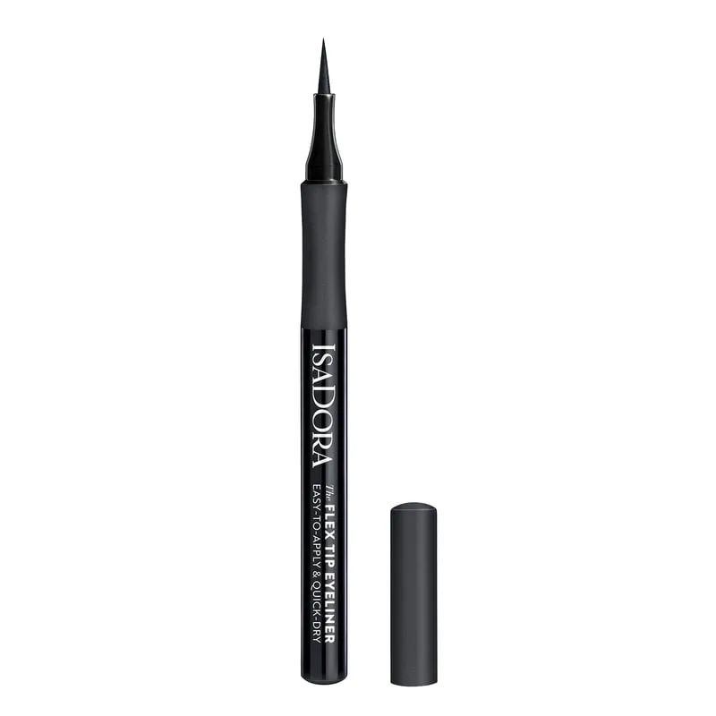 Bild 1 för IsaDora Flex Tip Eyeliner Matt Black 1,2 ml