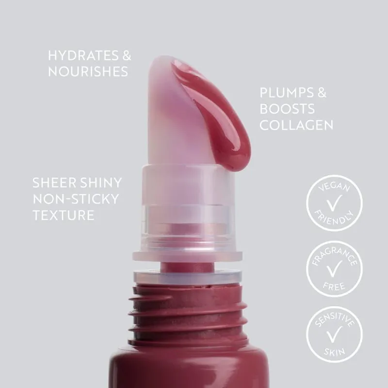 Bild 8 för IsaDora Glossy Lip Treat 52 Honey Sunset 13 ml