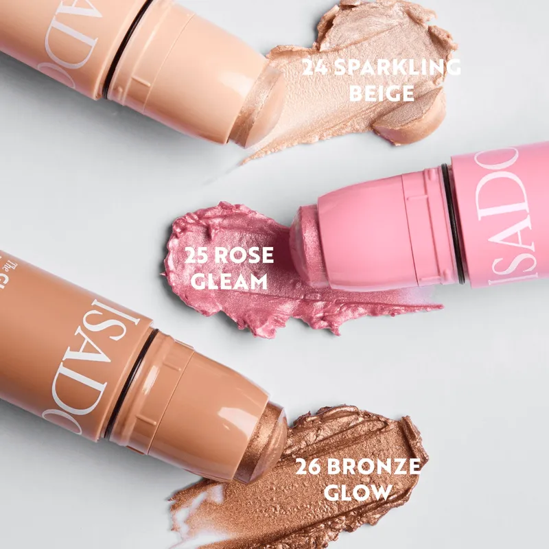 Bild 5 för IsaDora ISADORA Glow Stick 24 Sparkling Beige 5,5 g