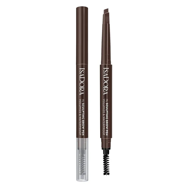Bild 1 för IsaDora Sculpting Brow Pen With Brush Dark Brown 10 g