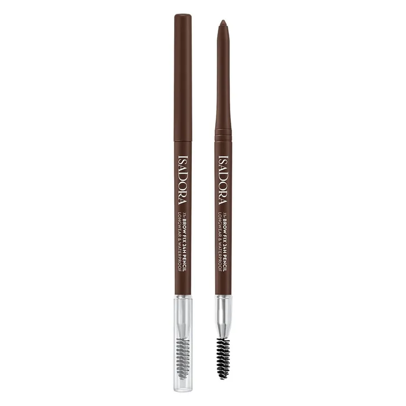 Bild 1 för IsaDora The Brow Fix 24h Pencil Longwear & Waterproof 02 Dark Brown 0,32 g