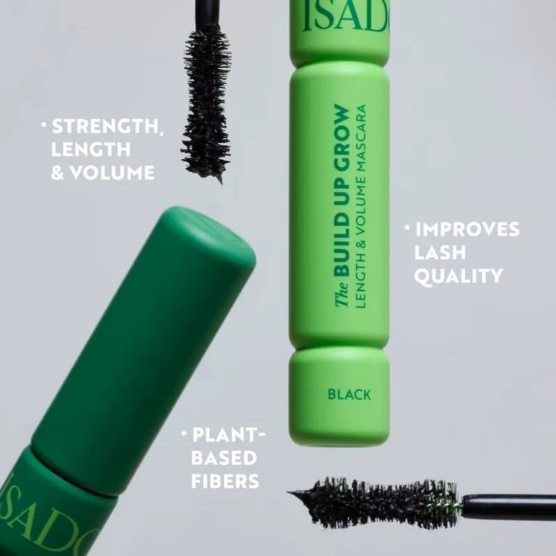 Bild 5 för IsaDora The Build Up Grow Length & Volume Mascara 01 Black 9 ml