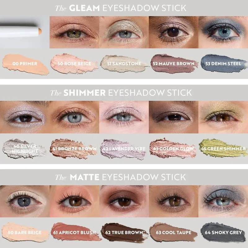 Bild 6 för IsaDora The Gleam Eyeshadow Stick Longwear & Water-Resistant 51 S
