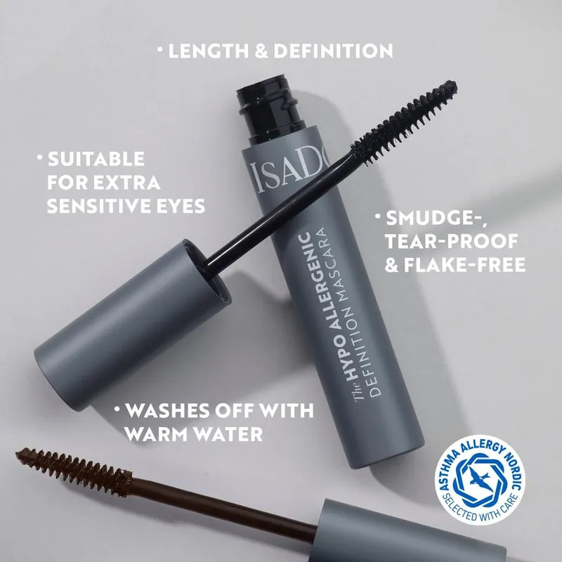 Bild 4 för IsaDora The Hypo Allergenic Definition Mascara 02 Brown 10 ml