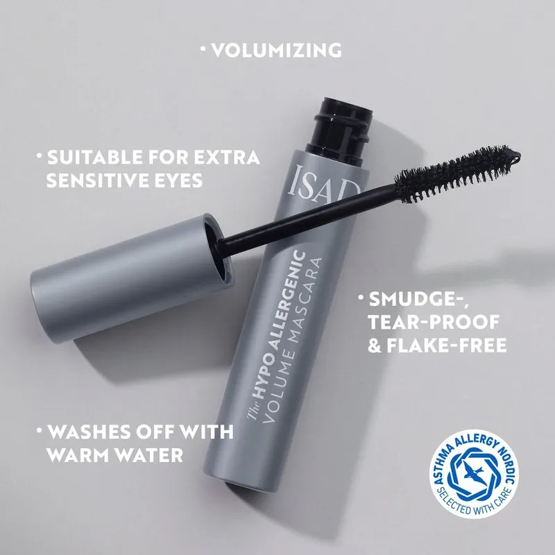 Bild 4 för IsaDora The Hypo Allergenic Volume Mascara 01 Black 10 ml