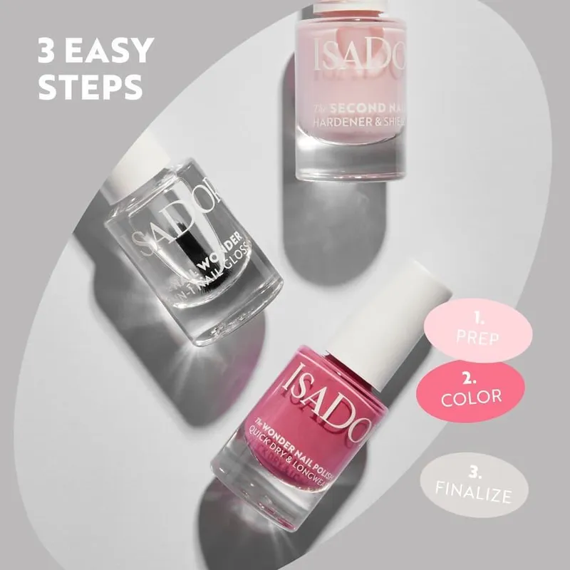 Bild 4 för IsaDora The Instant Dry Quick Drying Top Coat 08 5 ml