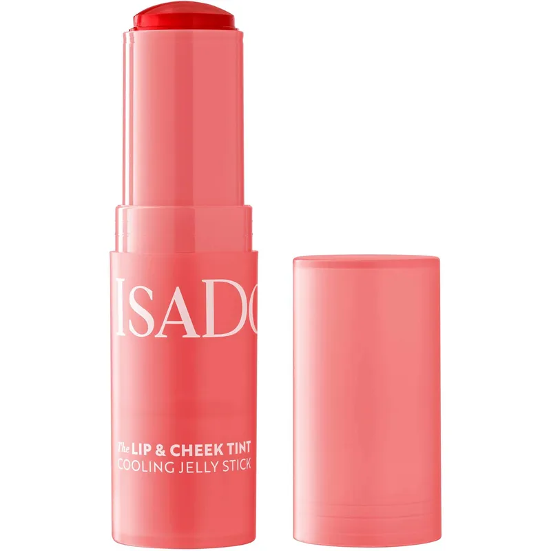 Bild 1 för IsaDora The Lip & Cheek Tint Cooling Jelly Stick 10 Coral Rouge