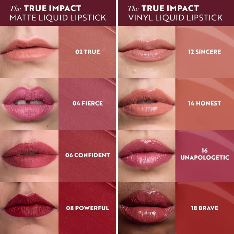 Bild 6 för IsaDora The True Impact Matte Liquid Lipstick 08 Powerful