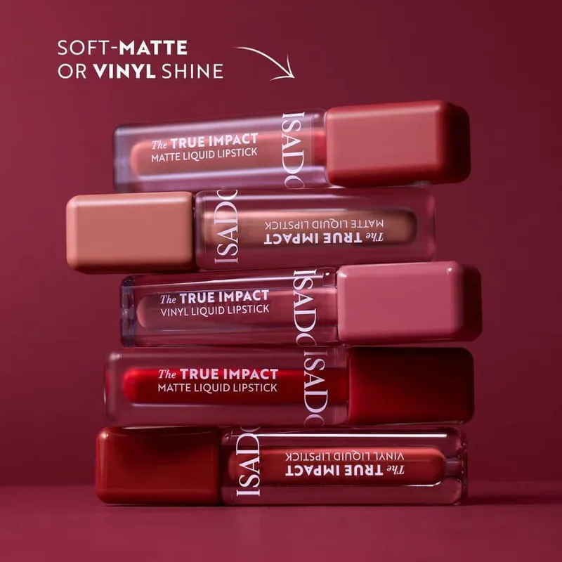 Bild 5 för IsaDora The True Impact Vinyl Liquid Lipstick 16 Unapologetic