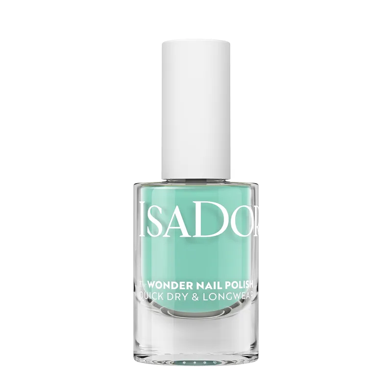 Bild 2 för IsaDora The Wonder Nail Polish Quick dry & Longwear 115 Candy Mint - 5 ml