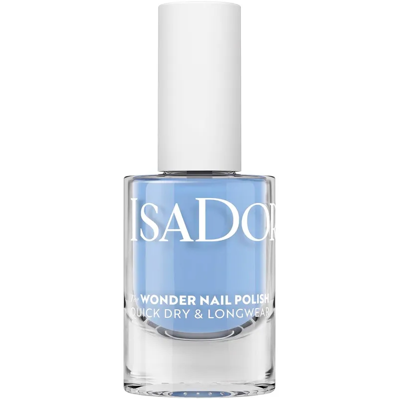 Bild 1 för IsaDora The Wonder Nail Polish Quick dry & Longwear 154 Blue Sky - 5 ml