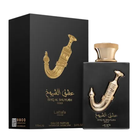 Bild 1 för Ishq Al Shuyukh Gold Lattafa Pride Edp - Eau De Parfum 100ml3.4 Oz | Caramel