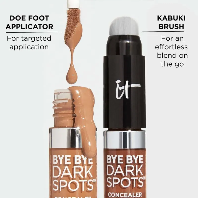 Bild 6 för IT Cosmetics - Bye Bye Dark Spots Concealer 58 Deep Neutral på Skincity.com