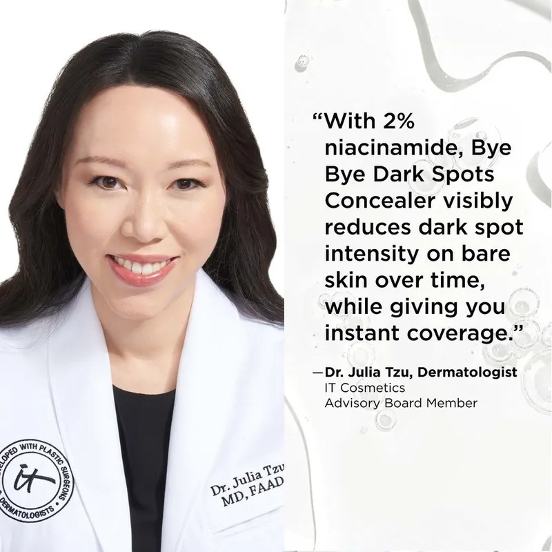 Bild 8 för IT Cosmetics - Bye Bye Dark Spots Concealer 58 Deep Neutral på Skincity.com
