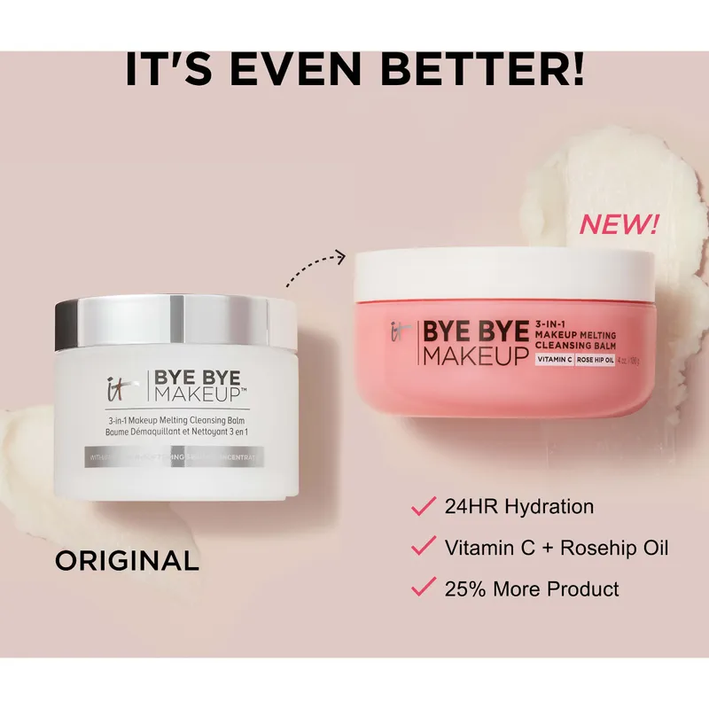 Bild 2 för IT Cosmetics - Bye Bye Makeup Cleanser Balm 100 g på Skincity.com