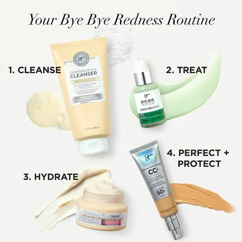 Bild 6 för IT Cosmetics - Bye Bye Redness Serum Face Serum 30 ml på Skincity.com