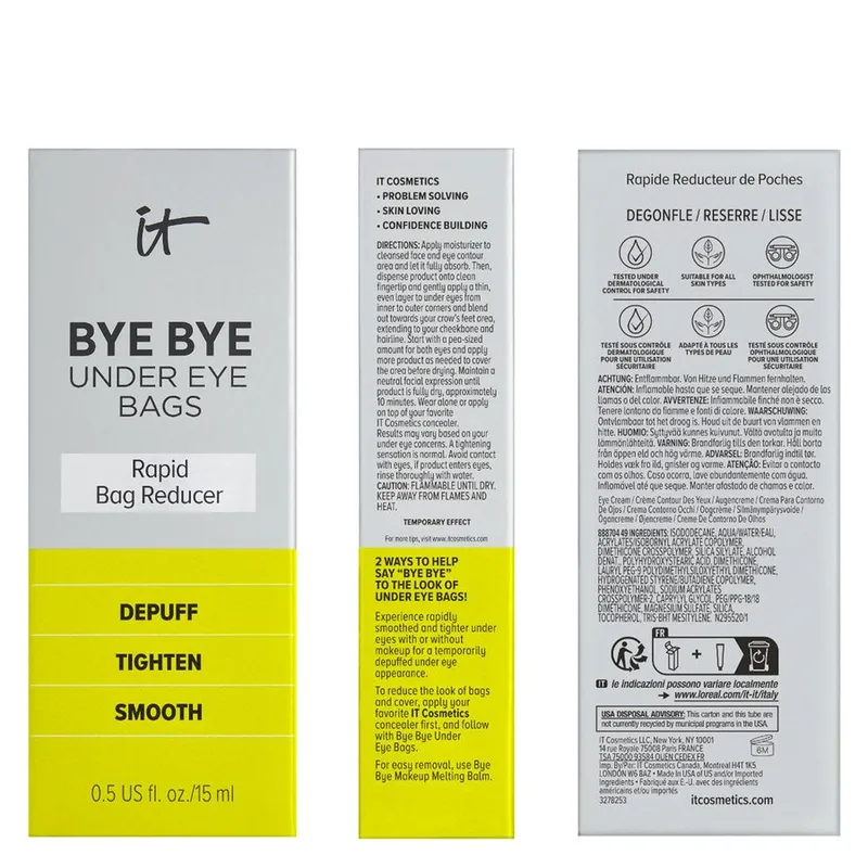 Bild 2 för IT Cosmetics - Bye Bye Under Eye Bags 15 ml på Skincity.com