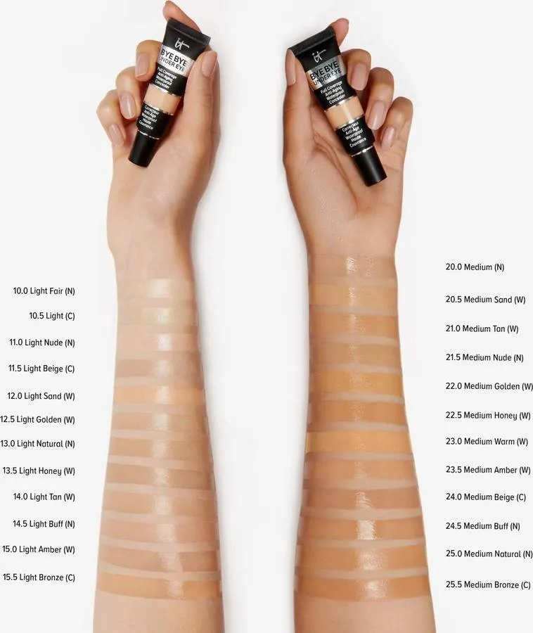 Bild 4 för IT Cosmetics - Bye Bye Under Eye Concealer 11.5 Light Beige (C) på Skincity.com