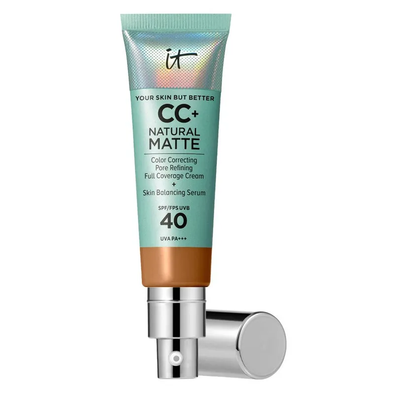 Bild 1 för IT Cosmetics CC+ Natural Matte Foundation Rich Honey