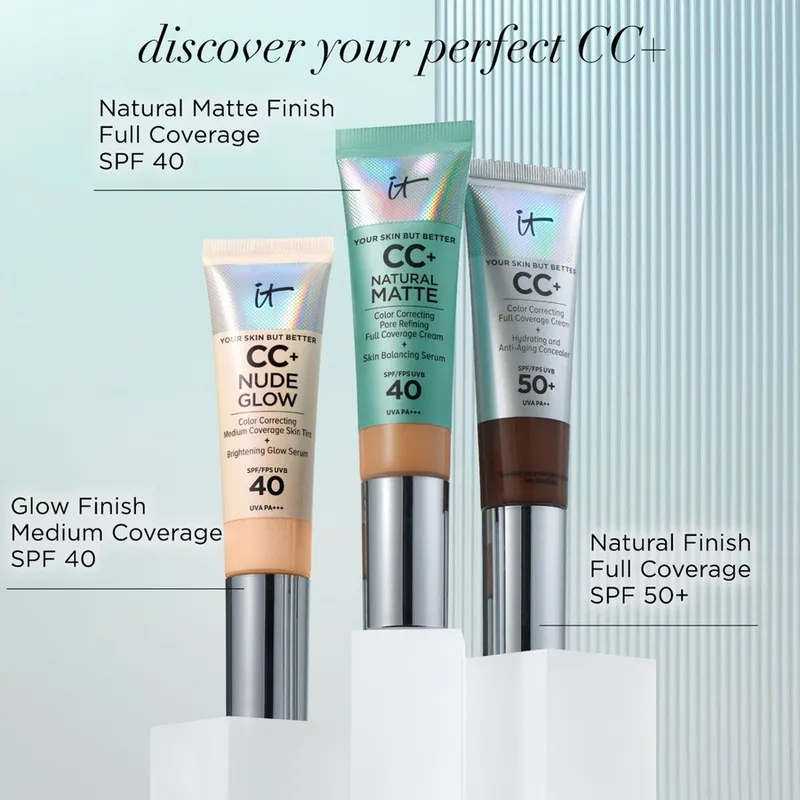 Bild 11 för IT Cosmetics CC+ Natural Matte Foundation Rich Honey