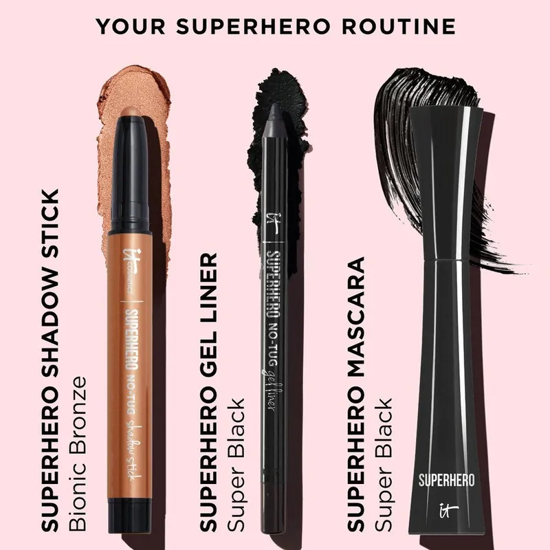 Bild 3 för IT Cosmetics - Superhero No-Tug Eye Shadow Stick Bionic Bronze på Skincity.com