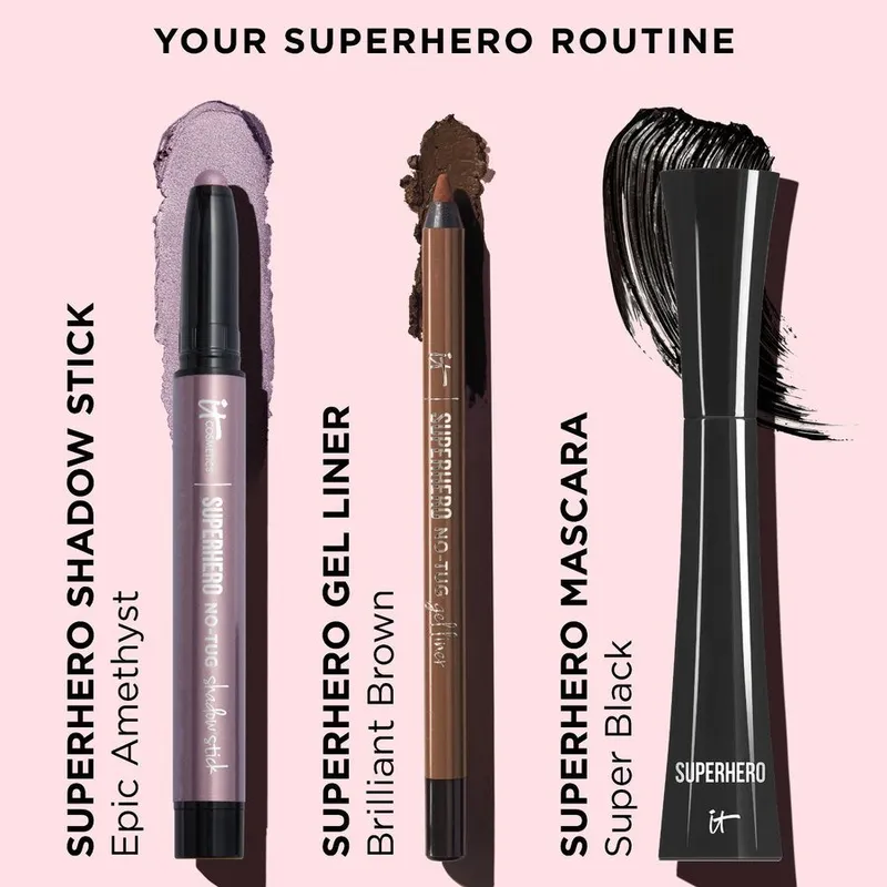 Bild 3 för IT Cosmetics - Superhero No-Tug Eye Shadow Stick Epic Amethyst på Skincity.com