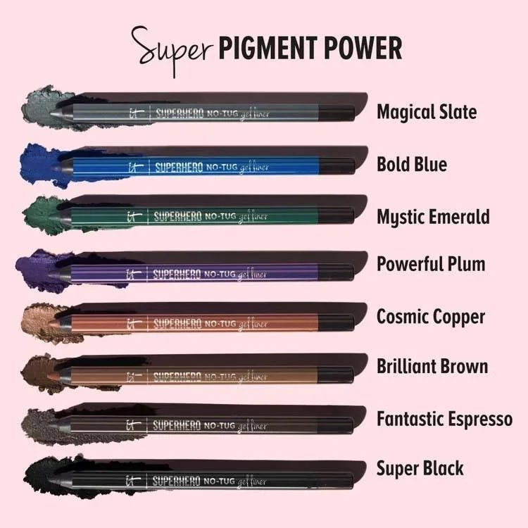 Bild 7 för IT Cosmetics - Superhero No-Tug Gel Eyeliner Super Black på Skincity.com