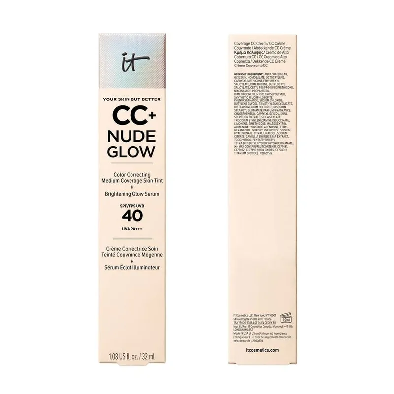 Bild 9 för IT Cosmetics - Your Skin But Better CC+ Nude Glow Foundation Fair Light på Skincity.com