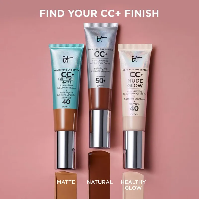 Bild 9 för IT Cosmetics - Your Skin But Better CC+ Nude Glow Foundation Light på Skincity.com