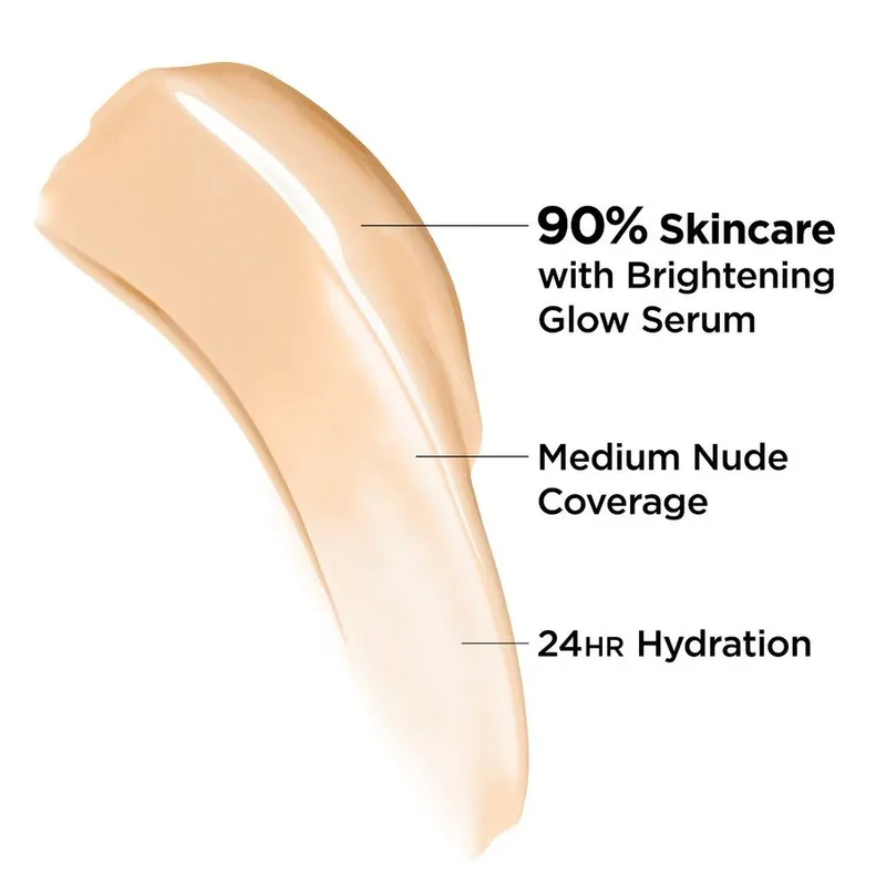 Bild 4 för IT Cosmetics - Your Skin But Better CC+ Nude Glow Foundation Medium Light på Skincity.com