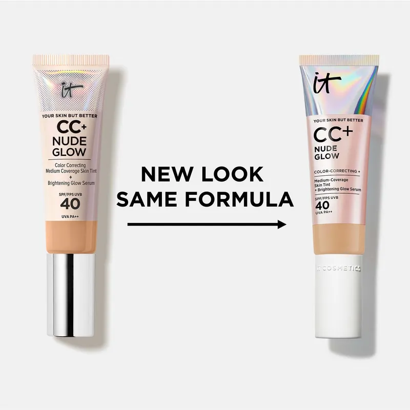 Bild 2 för IT Cosmetics - Your Skin But Better CC+ Nude Glow Foundation Medium Neutral på Skincity.com
