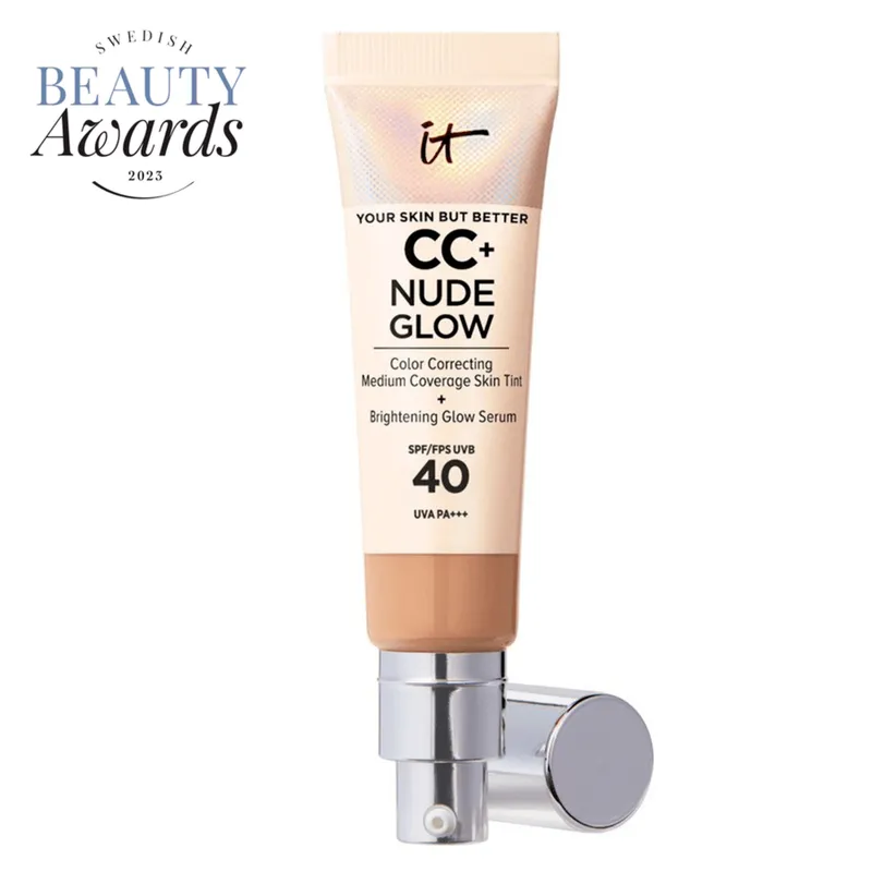 Bild 2 för IT Cosmetics - Your Skin But Better CC+ Nude Glow Foundation Medium Tan på Skincity.com