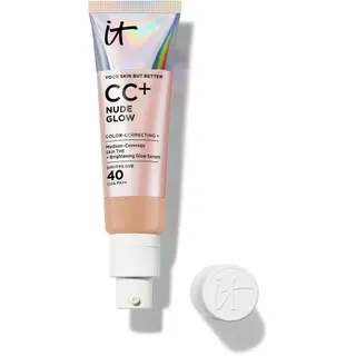 Produktfoto för IT Cosmetics - Your Skin But Better CC+ Nude Glow Foundation Tan på Skincity.com