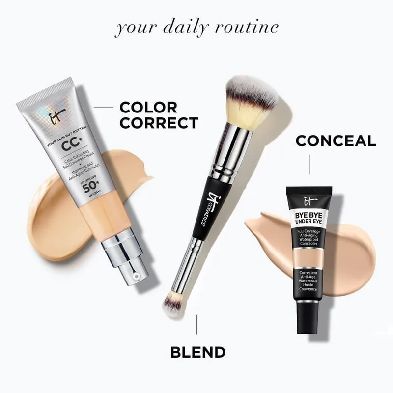 Bild 7 för IT Cosmetics - Your Skin But Better CC+ SPF50+ Neutral Tan på Skincity.com