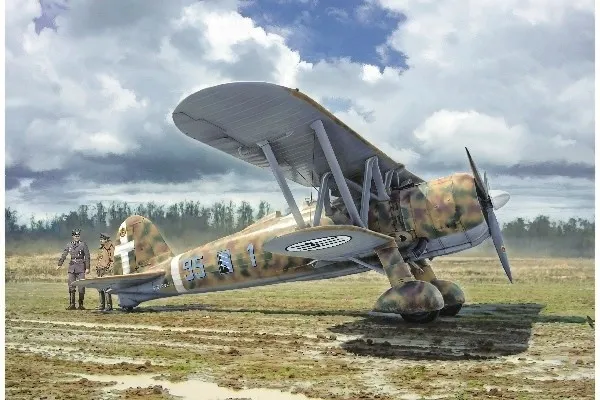 Alternativ bild 0 för Italeri 1:48 Fiat CR.42 'Falco