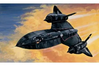 Produktfoto för Italeri 1:72 SR-71 BLACKBIRD with DRONE