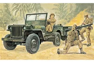 Produktfoto för Italeri Jeep, Military car model, Monteringssats, 1:35, Jeep, Alla, Plast