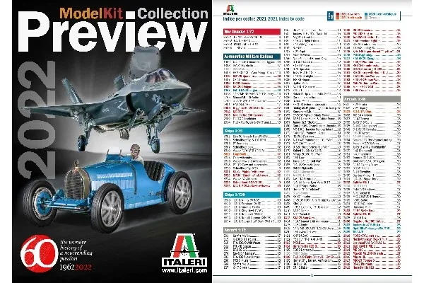 Alternativ bild 0 för Italeri preview 2022 + index 2022