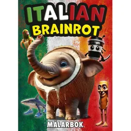 Alternativ bild 0 för Italian Brainrot Målarbok