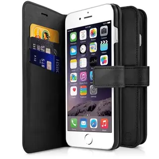 Produktfoto för ITSKINS BOOK cover til iPhone 8 / 7 / 6s / 6®. Sort