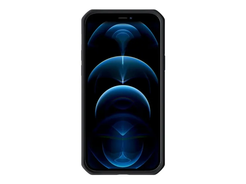 Alternativ bild 0 för ITSKINS Spectrum - Baksidesskydd för mobiltelefon - termoplastisk polyuretan (TPU) - rent svart - för Apple iPhone 12 Pro Max
