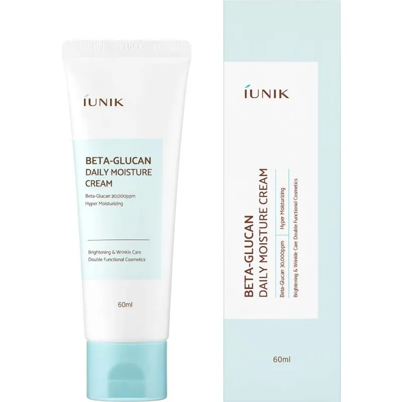Bild 2 för IUNIK Beta Glucan Daily Moisture Cream 60 ml