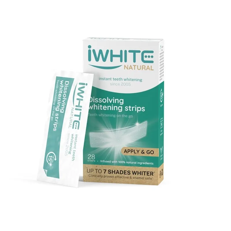 Bild 1 för iWhite Natural Dissolving Strip