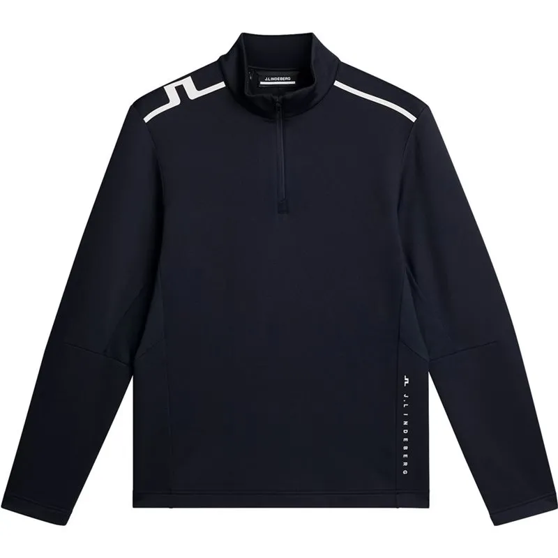 Bild 1 för J.Lindeberg Vinnie Quarter Zip Mid Layer Jl Navy