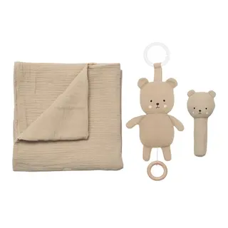 Produktfoto för Jabadabado Babypresent Teddy Filt