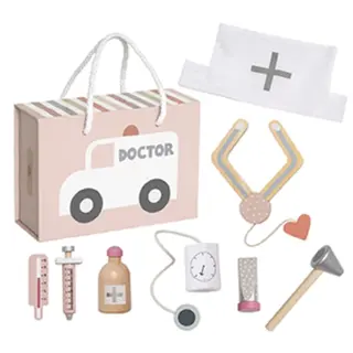Produktfoto för Jabadabado Doktorsväska (Rosa)