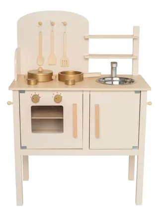 Produktfoto för Jabadabado Leksakskök (Beige)