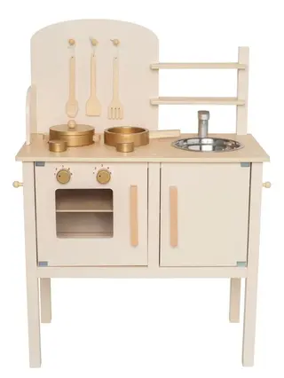 Produktfoto för Jabadabado Leksakskök (Beige)