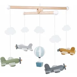 Alternativ bild 0 för Jabadabado trämobil flygplan