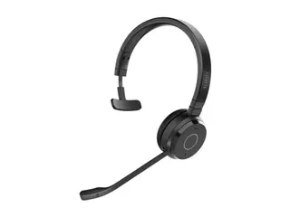 Produktfoto för Jabra Evolve 65 TE Mono - Headset - på örat - Bluetooth - trådlös - USB-A via Bluetooth-adapter - ljudisolerande - UC-certifierad